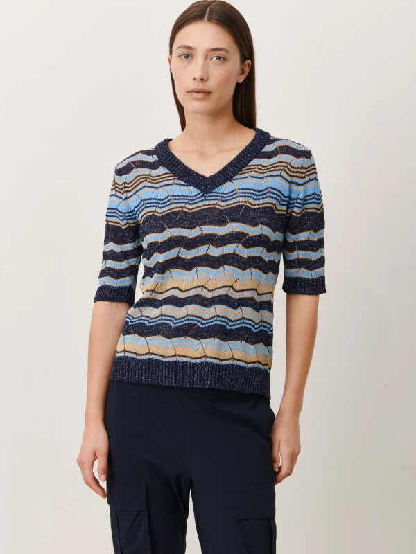 Jane Lushka Top PU 182051 | Blue