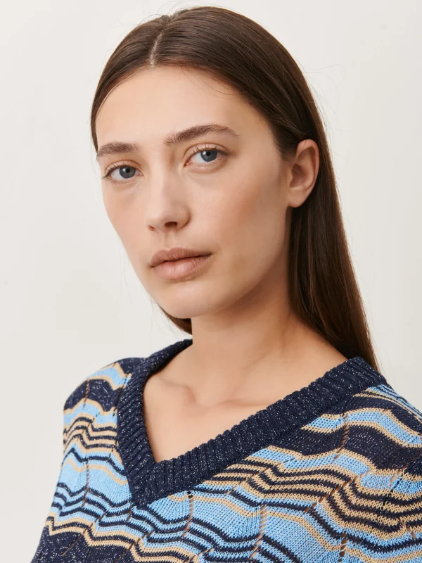 Jane Lushka Top PU 182051 | Blue