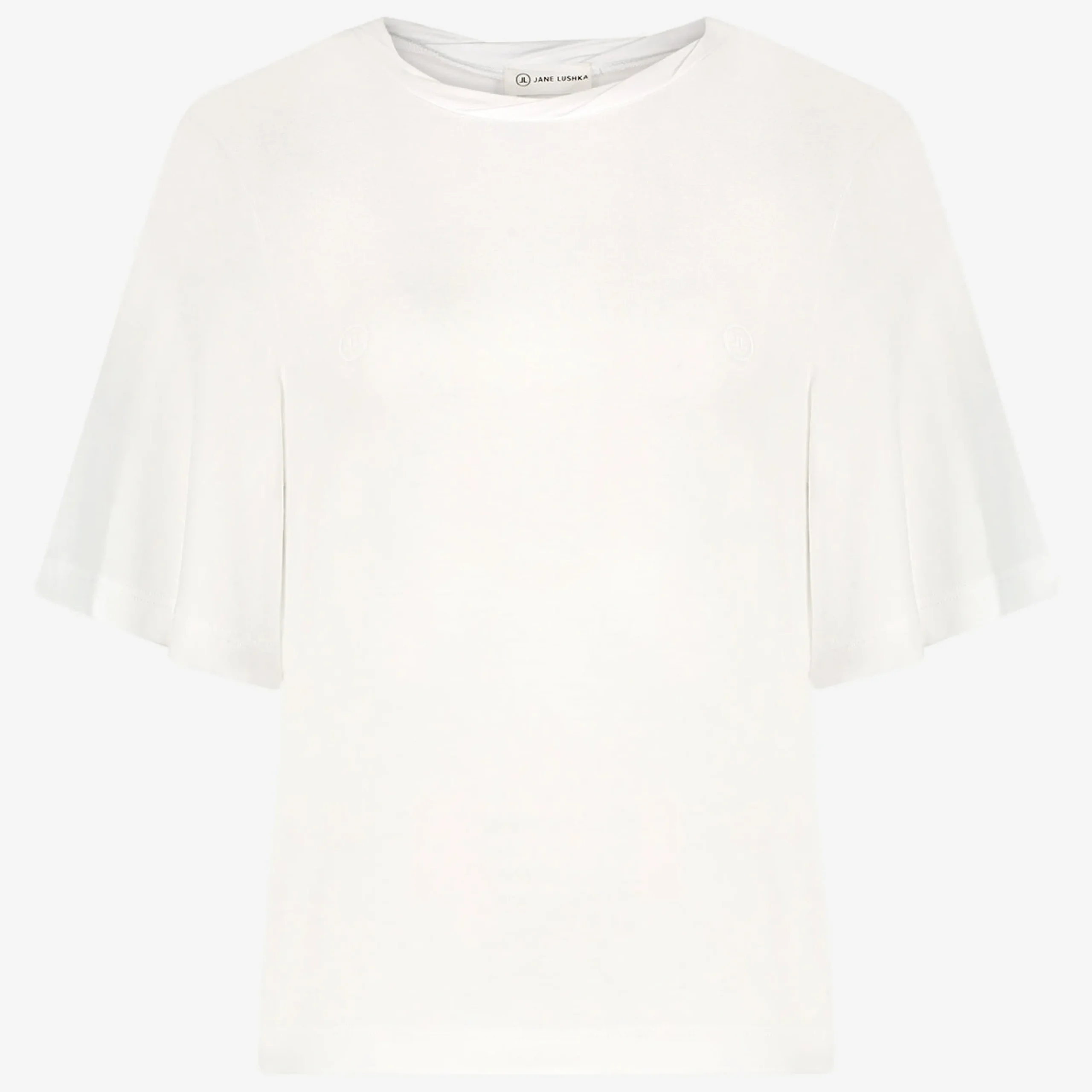 tshirt_logo__white_3.webp Jane Lushka T-Shirt Logo | White