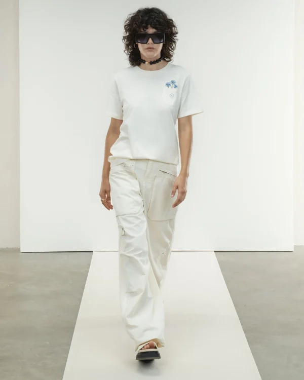 Jane Lushka T-Shirt Turiya Organic Cotton | Gardenia