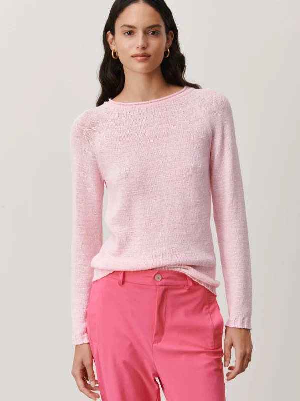 Jane Lushka Wholegarment Pullover | Pink